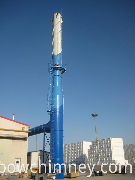 steel chimney for Maersk